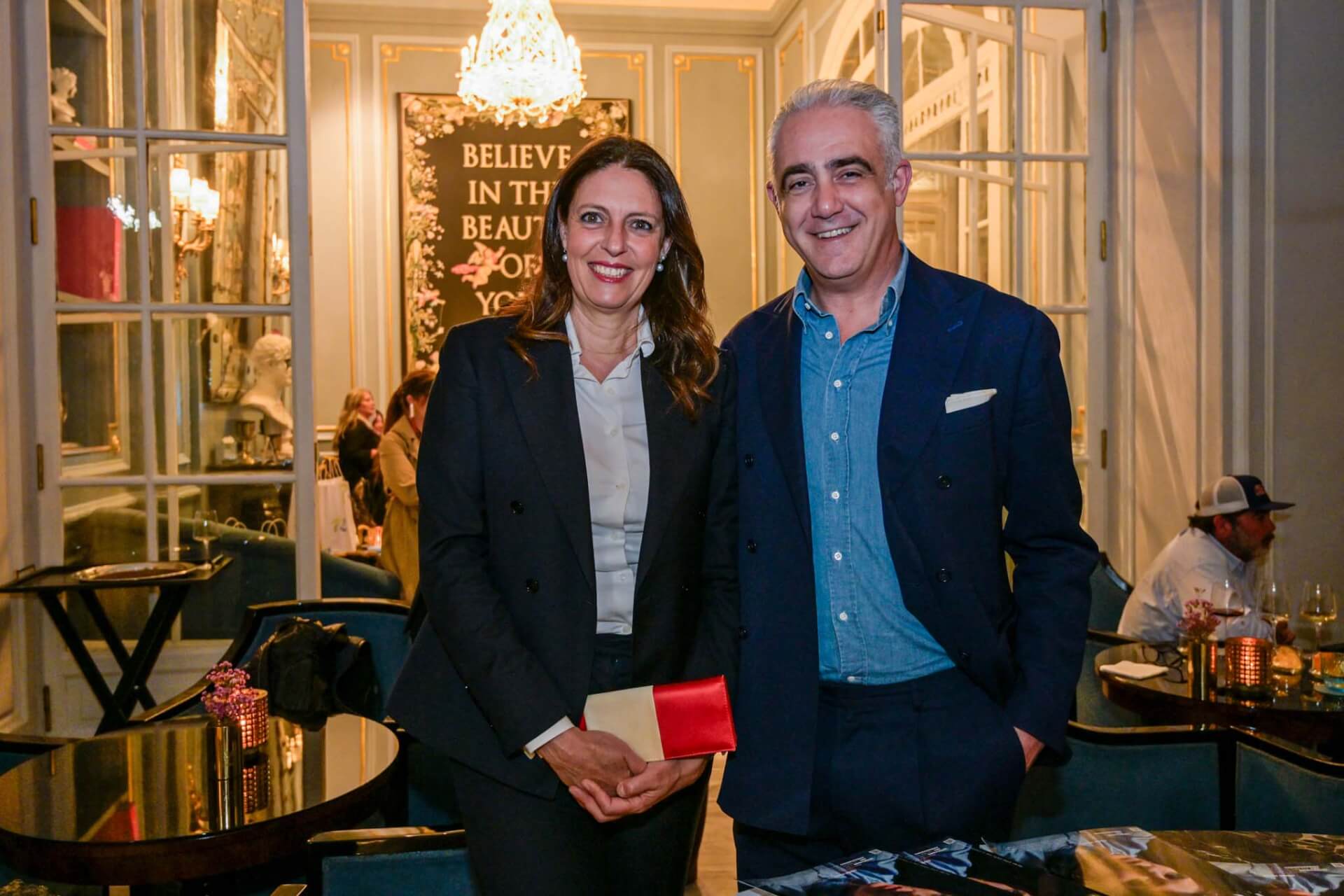 Sara Luzzi, Matteo Parifi Bini